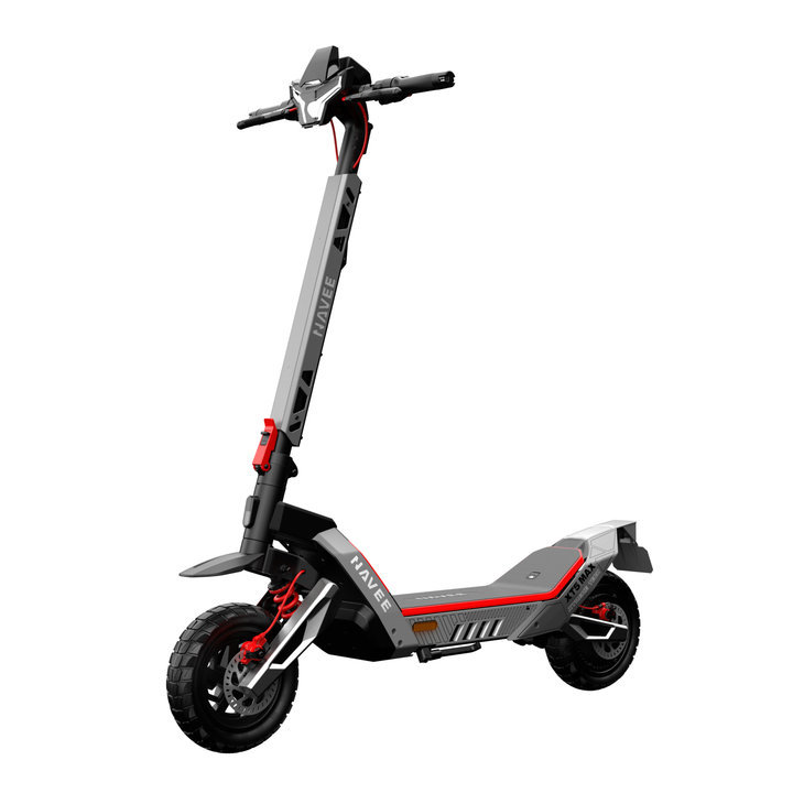 NAVEE XT5 Max electric scooter, front three-quarter view