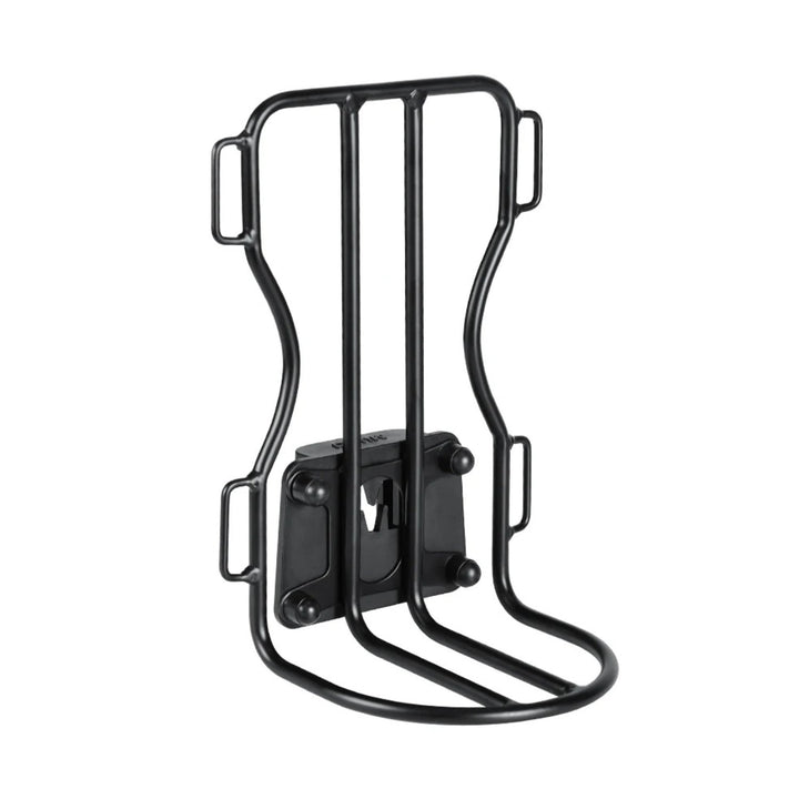 Front luggage rack for electric bike, front view