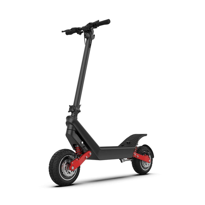 HX X10 electric scooter, front three-quarter view