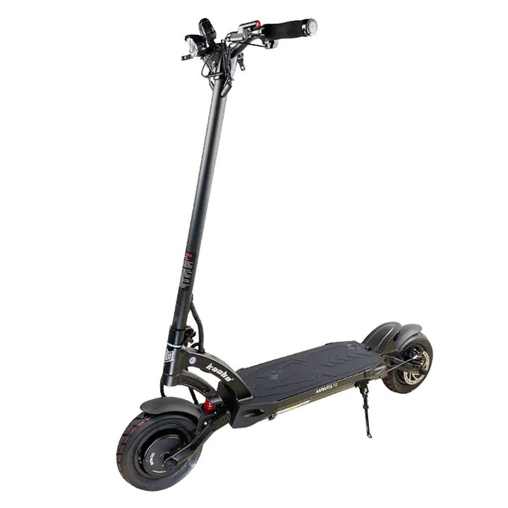 KAABO MANTIS 10 Plus electric scooter, front three-quarter view