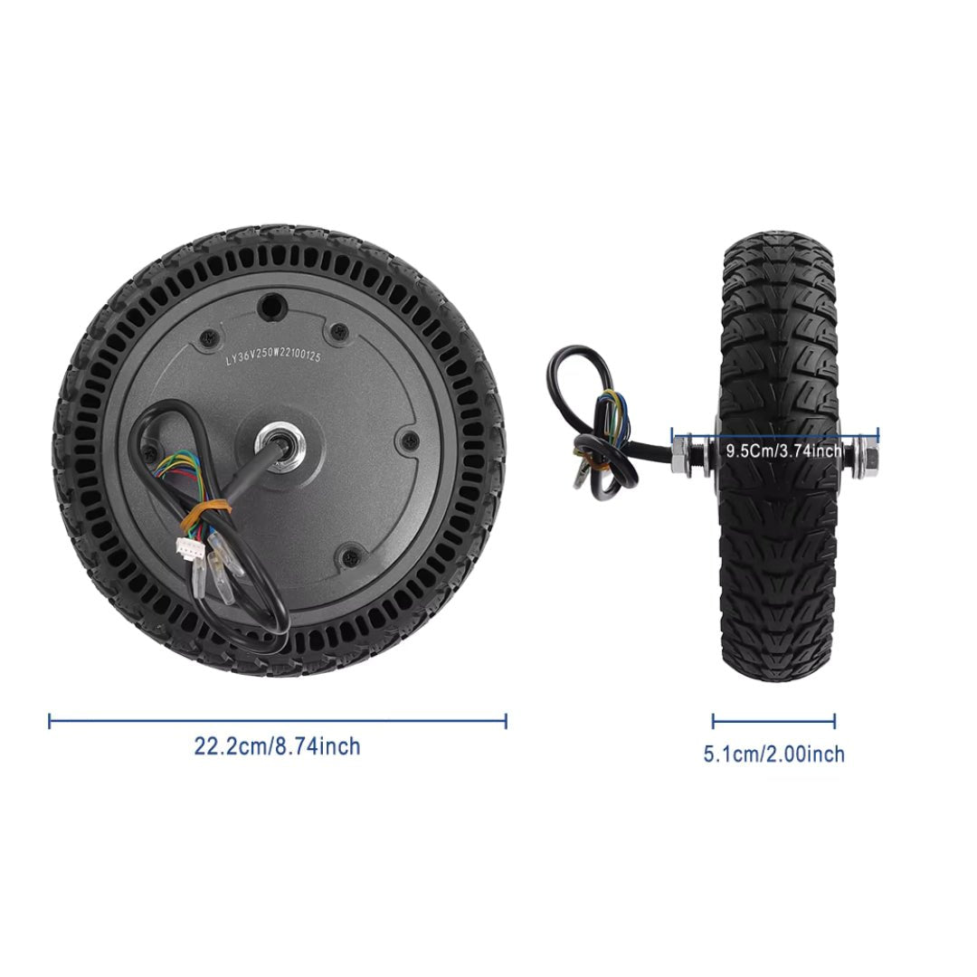 Motor wheel Honeycomb 250W Xiaomi M365/1S/Essential - Spare part - Wheelyshop