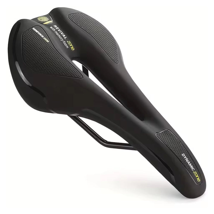 E-bike saddle Sport Edition, angled view