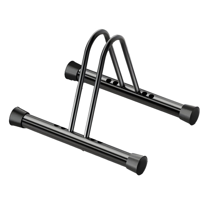 Smart bike stand, angled view