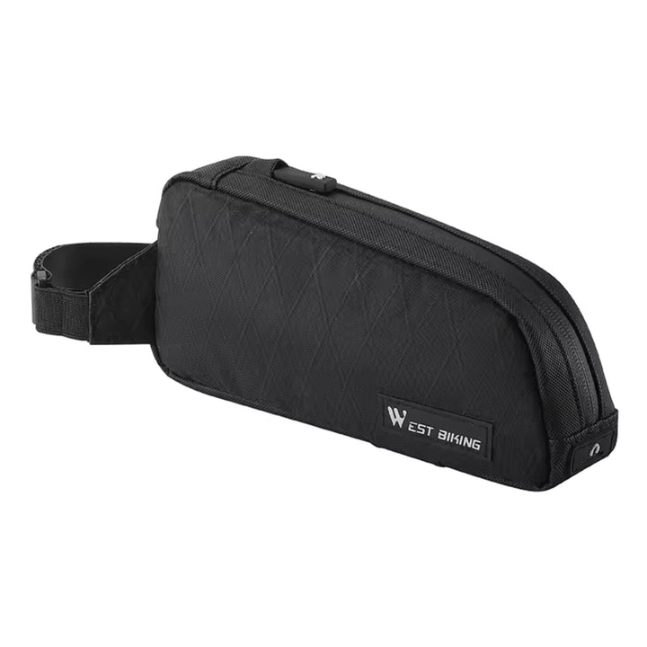 Smart top tube bag for e-bikes in black