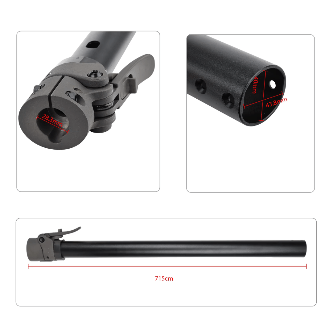 Steering stem + folding mechanism Xiaomi 4 Pro - Spare part - Wheelyshop