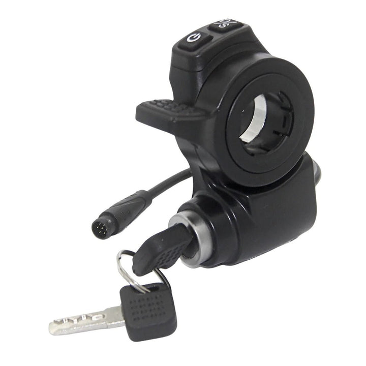 Thumb throttle and key switch for KuKirin G2 Master