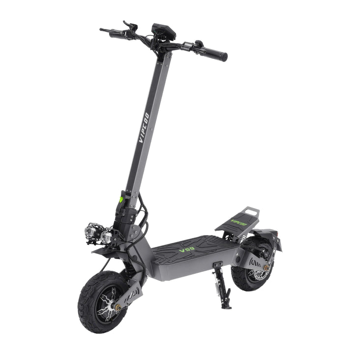 VIPCOO VS9 electric scooter, front three-quarter view