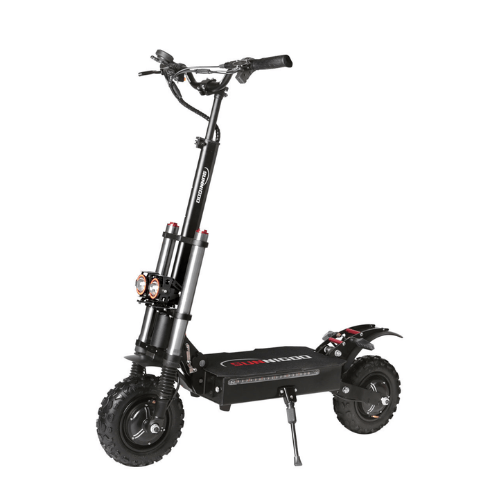 Wheely X10 electric scooter, front three-quarter view