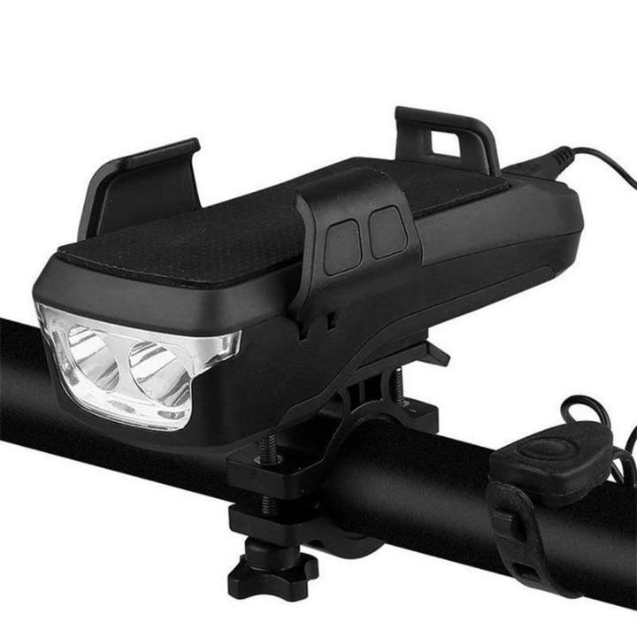 Multi-function phone holder in black