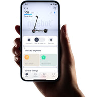 Electric scooter with app