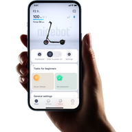 Electric scooter with app
