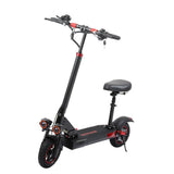 Electric scooters with seats