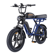 Moped-style electric bike