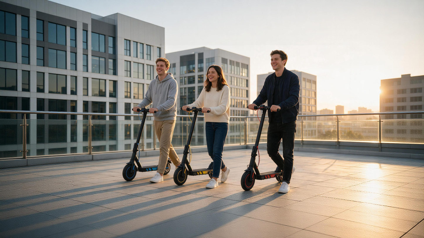 Wheely - J04 - Electric scooter - Wheelyshop