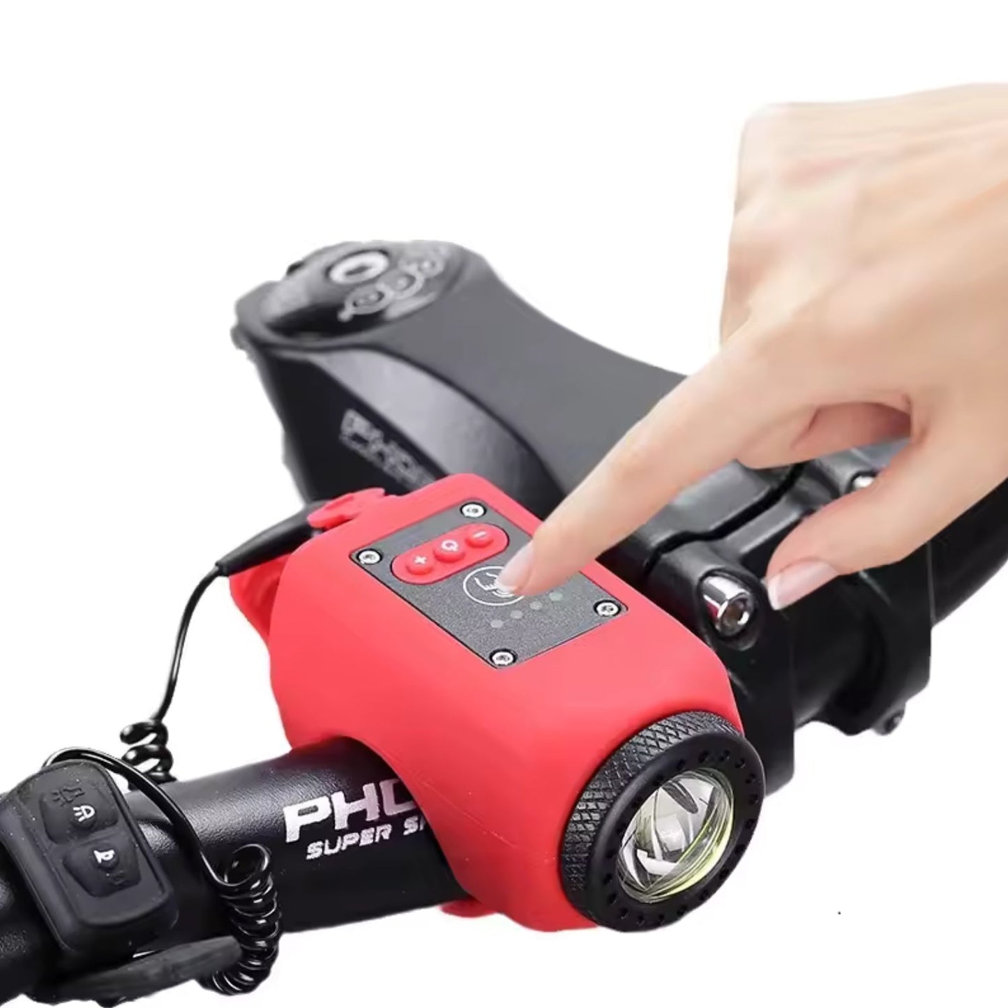 2 - i - 1 Elektrisk signalhorn & framlampa - Tillbehör - Wheelyshop