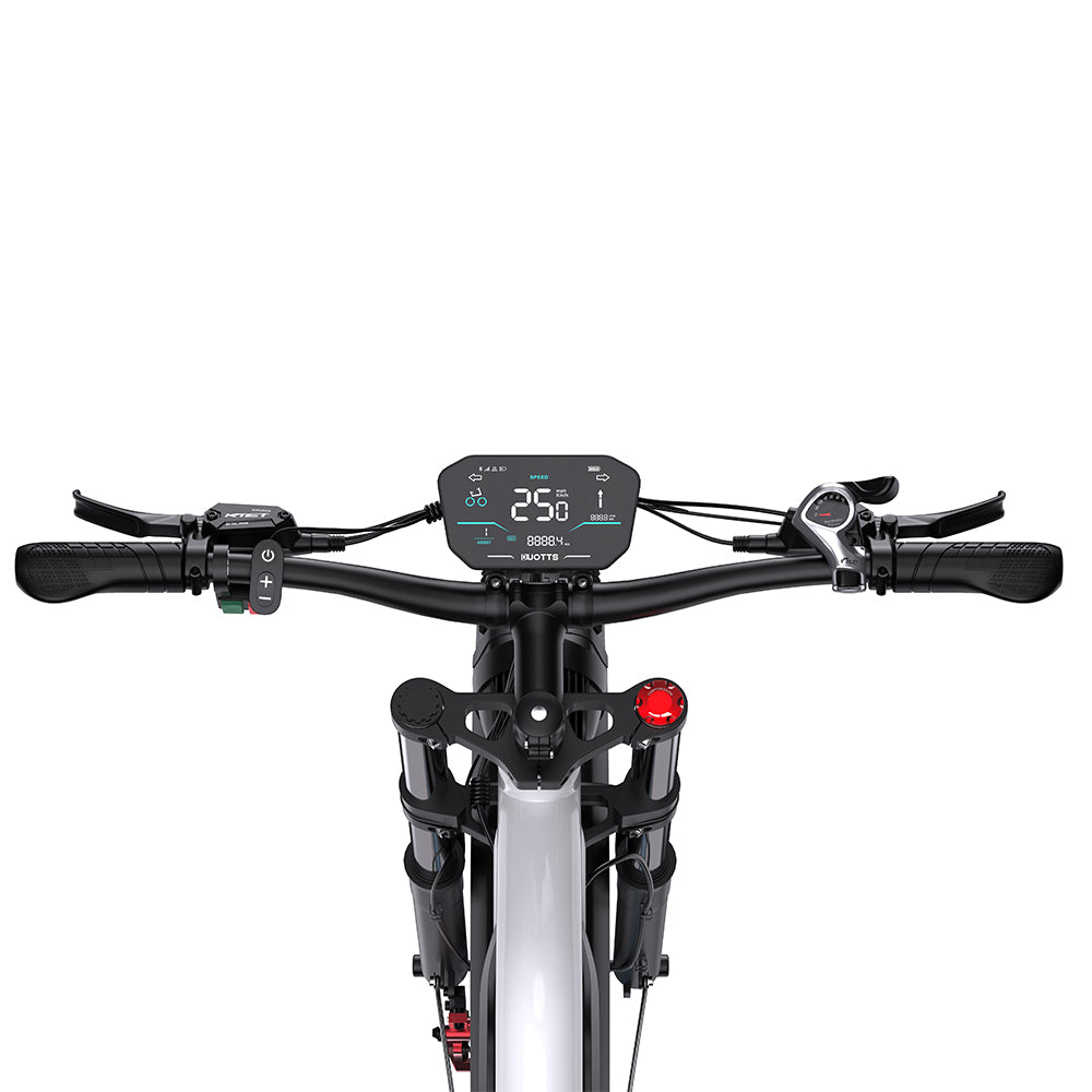 Duotts N26 handlebar with display and controls in grey