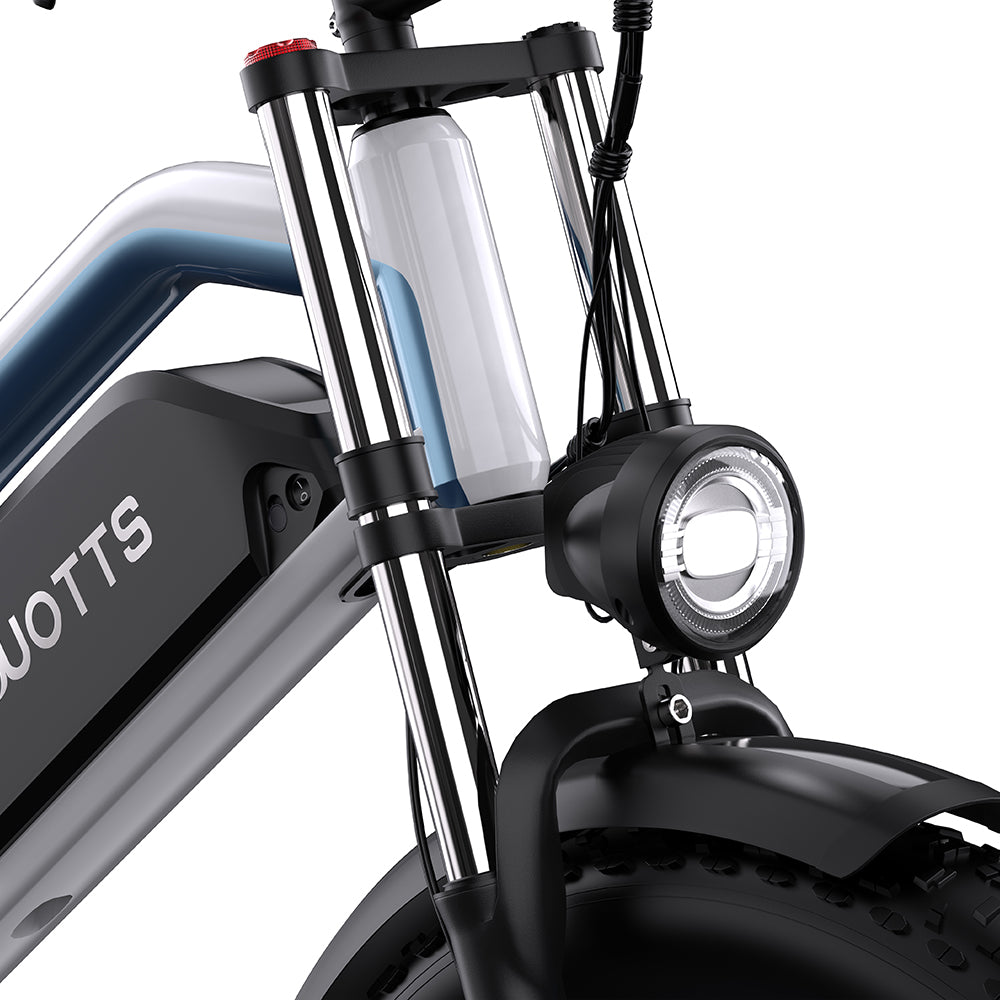 Duotts N26 headlight in grey