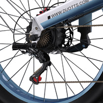 Duotts N26 gears and chain in grey