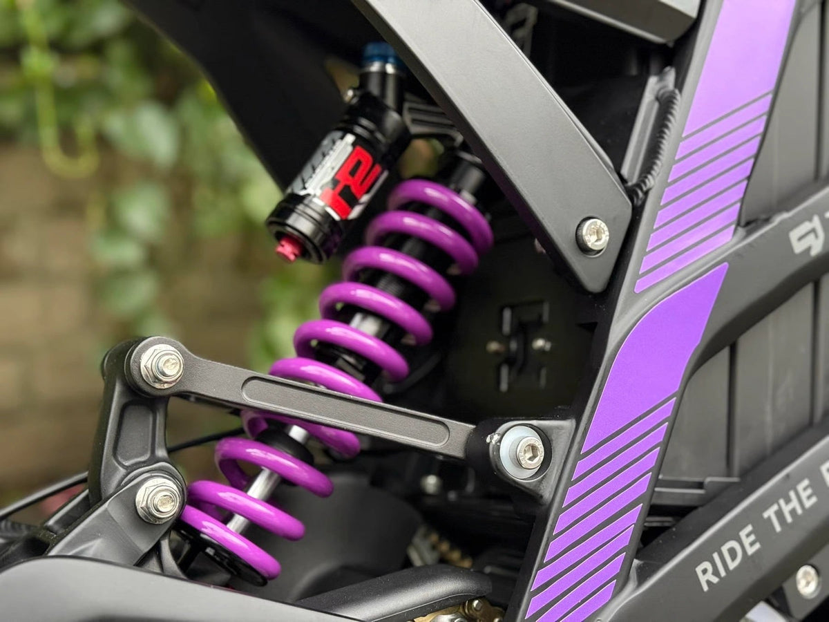 79BIKE Falcon Pro suspension in close-up