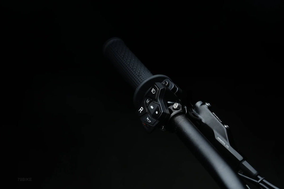 79BIKE Falcon Pro handlebar grip and controls