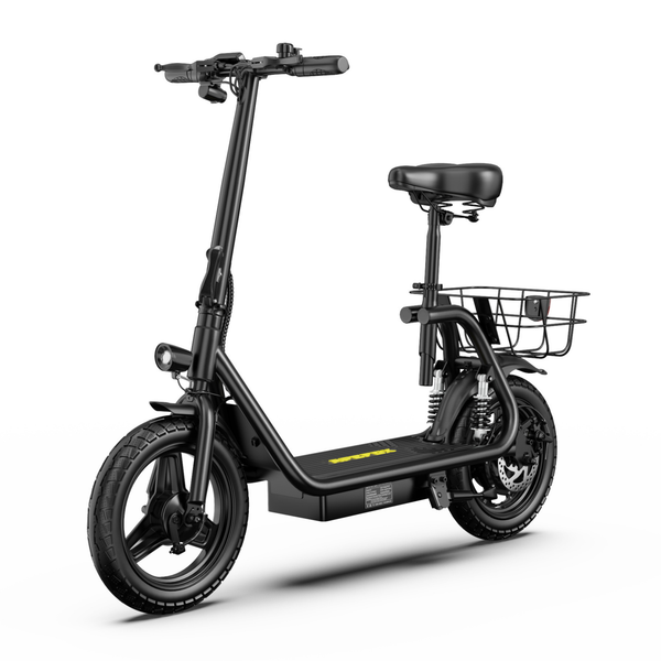APEFOX C14 electric scooter with seat and 500W motor for comfortable everyday trips – Wheelyshop