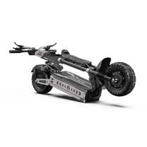 APEFOX T90 ULTRA electric scooter folded from behind