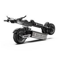APEFOX T90 ULTRA electric scooter folded, front three-quarter view