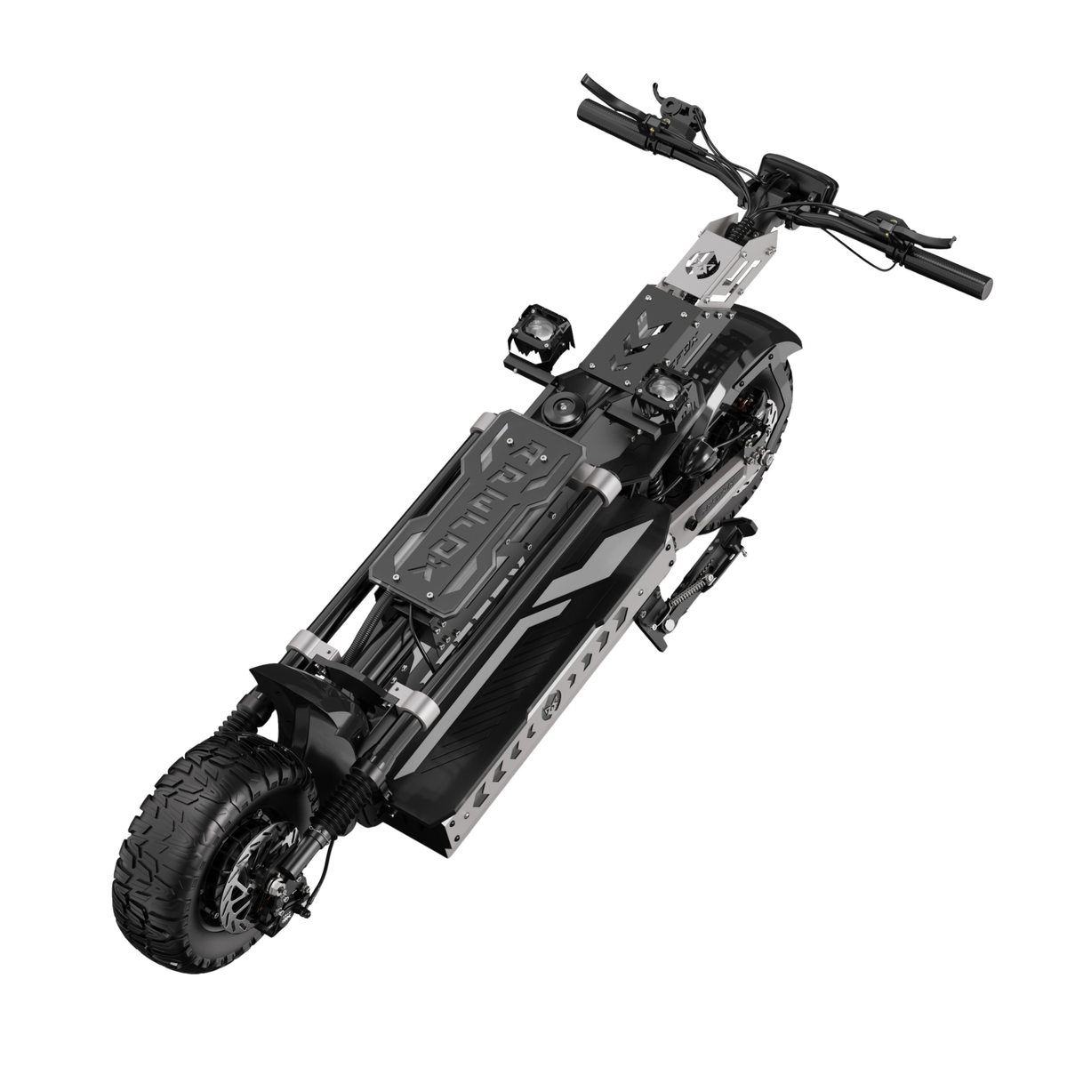 APEFOX T90 ULTRA electric scooter folded from the front
