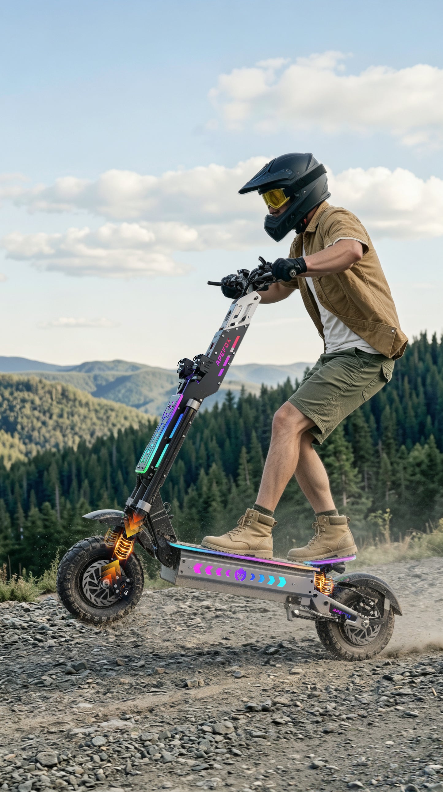 APEFOX T90 ULTRA - Electric scooter - Wheelyshop