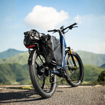 ENGWE E26 3.0 PRO fat-tyre e-bike, front three-quarter view on a grassy field