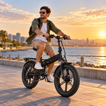 ENGWE EP-2 Pro e-bike with front suspension – Wheelyshop