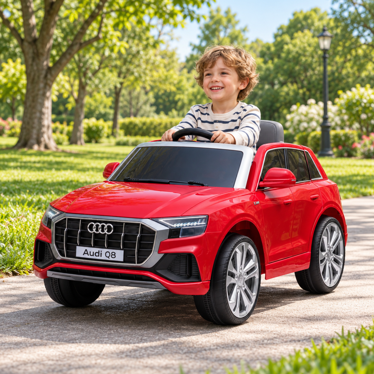Kids' Electric Ride-On Car Audi Q8 - Wheelyshop