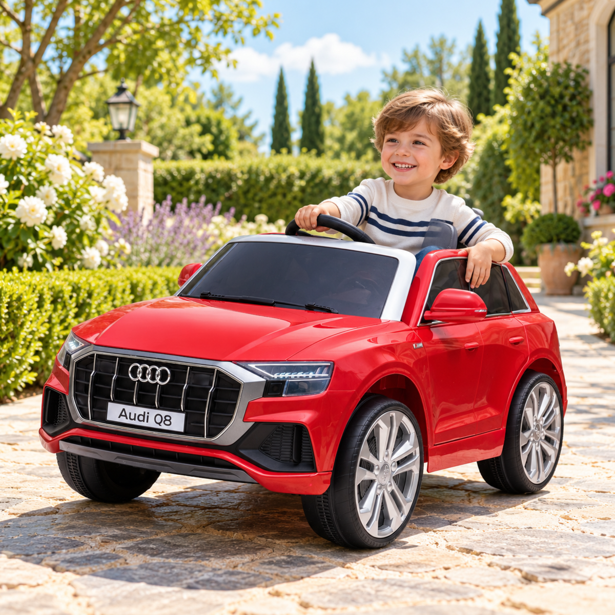 Kids' Electric Ride-On Car Audi Q8 - Wheelyshop