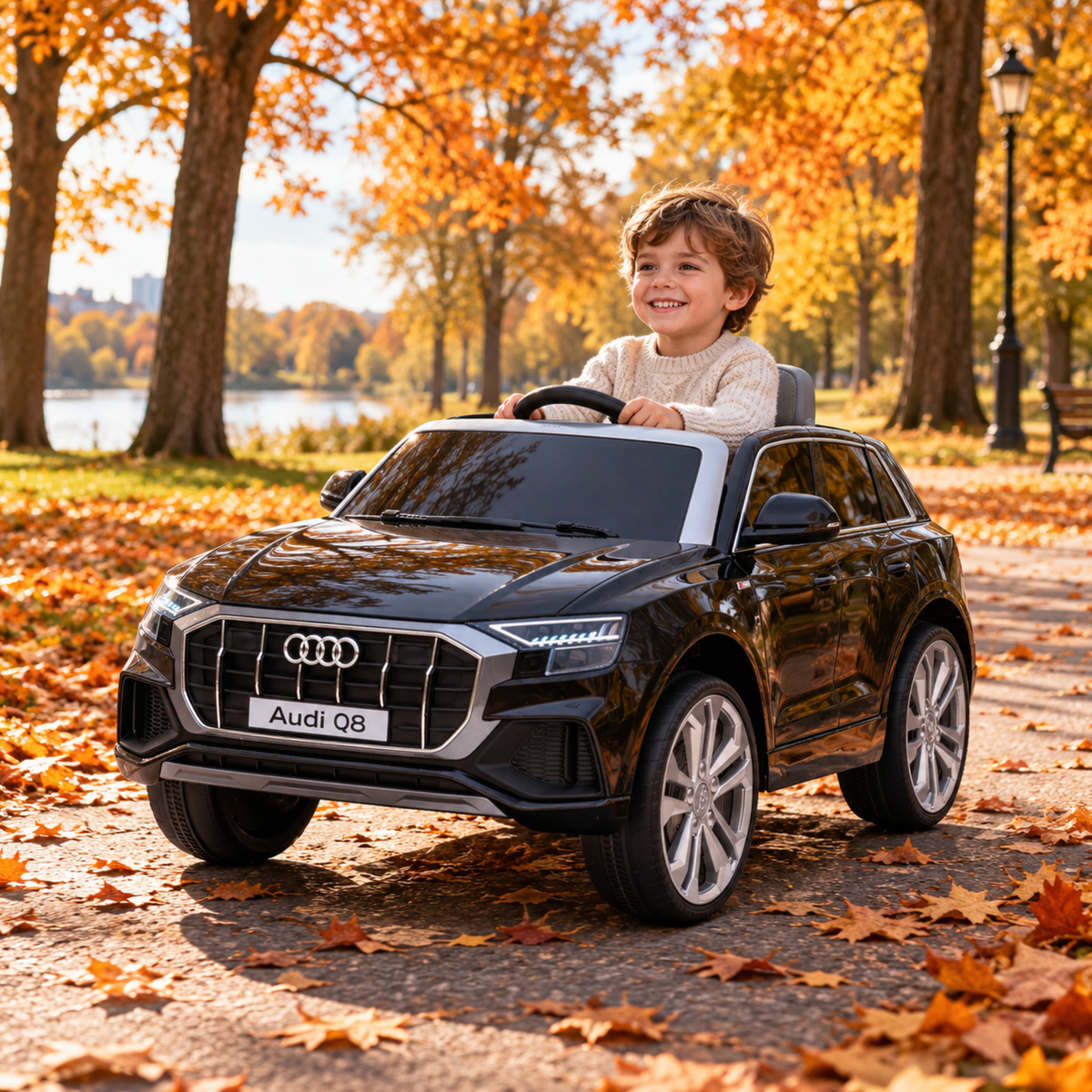 Kids' Electric Ride-On Car Audi Q8 - Wheelyshop