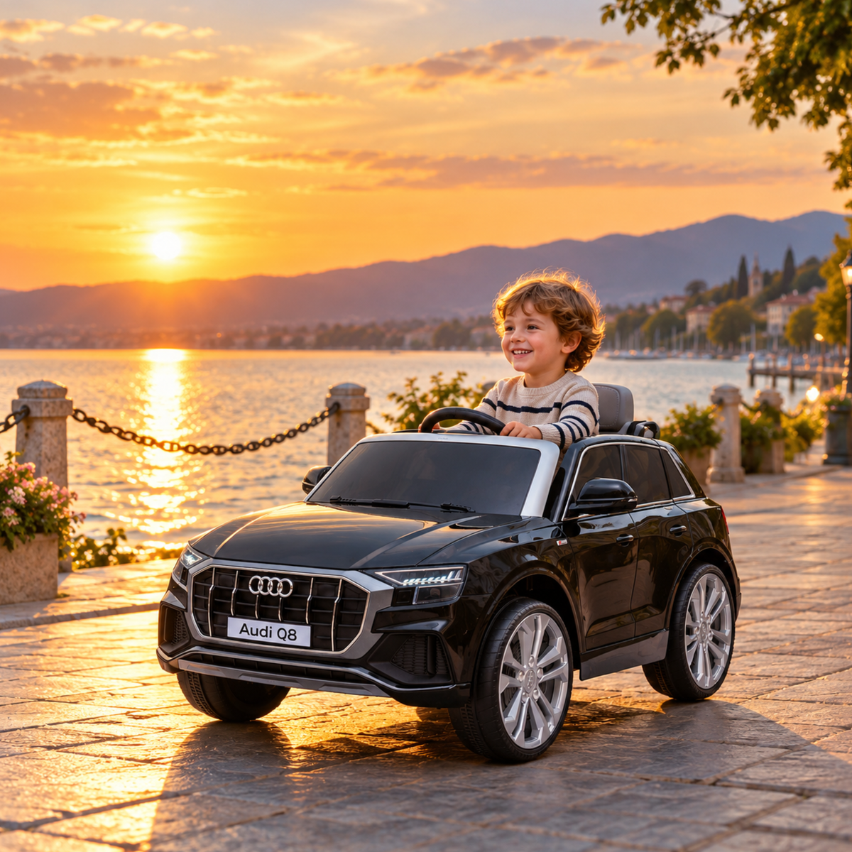 Kids' Electric Ride-On Car Audi Q8 - Wheelyshop