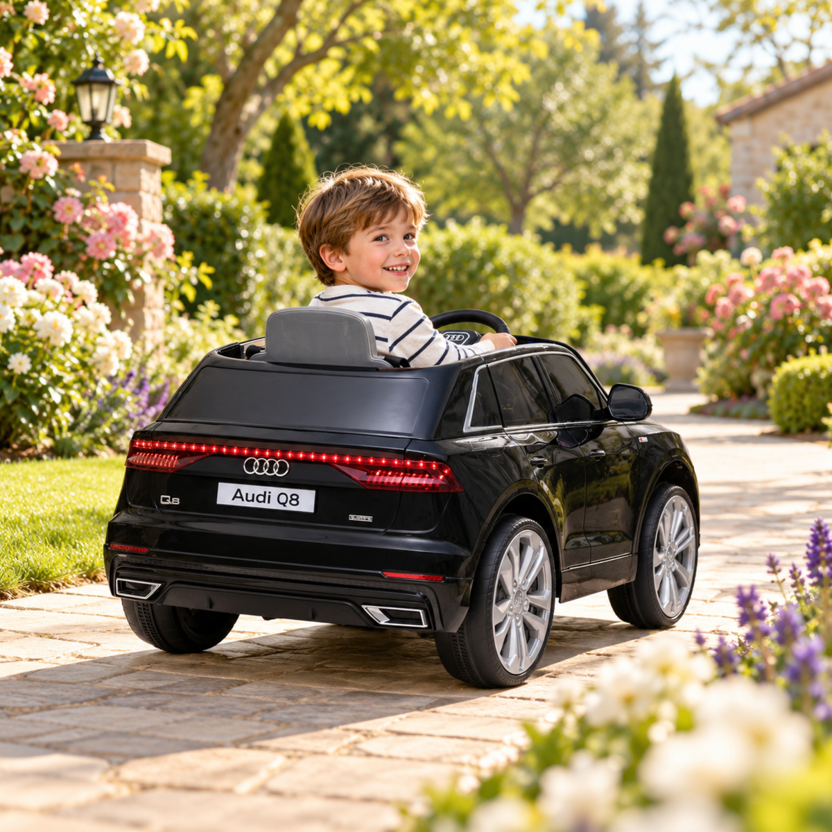 Kids' Electric Ride-On Car Audi Q8 - Wheelyshop