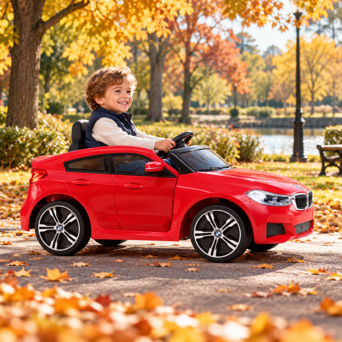Kids' Electric Ride-On Car BMW 6GT - Wheelyshop