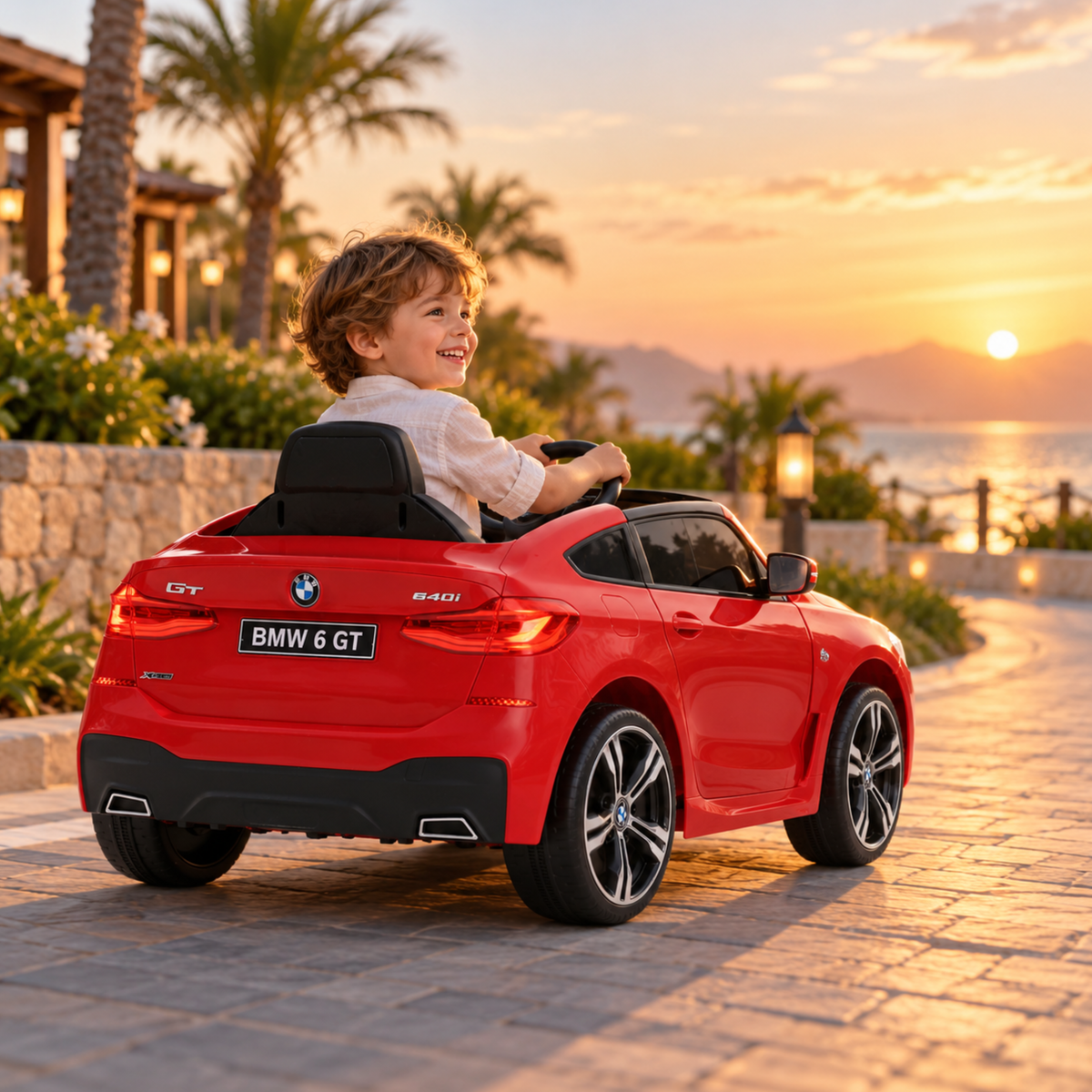 Kids' Electric Ride-On Car BMW 6GT - Wheelyshop