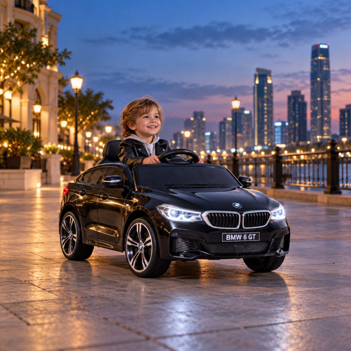 Kids' Electric Ride-On Car BMW 6GT - Wheelyshop