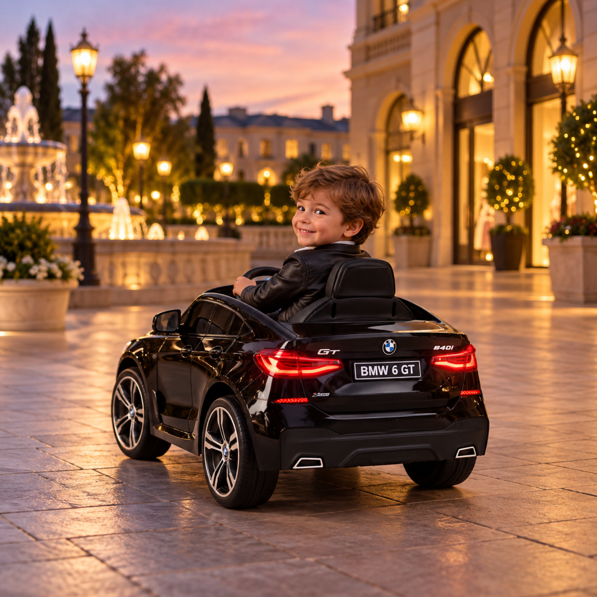 Kids' Electric Ride-On Car BMW 6GT - Wheelyshop