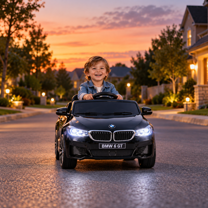 Kids' Electric Ride-On Car BMW 6GT - Wheelyshop