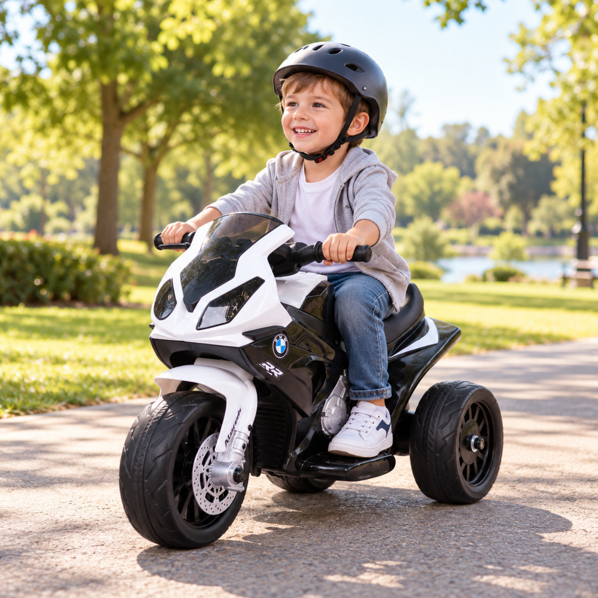 BMW S1000 RR - Kids' electric motorbike - Wheelyshop
