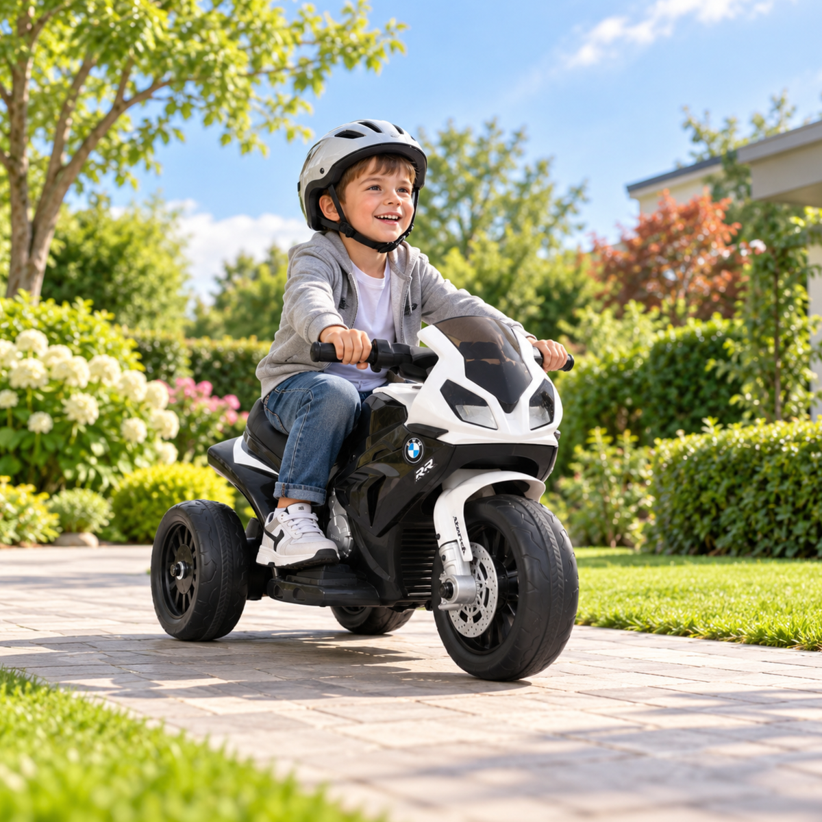 BMW S1000 RR - Kids' electric motorbike - Wheelyshop