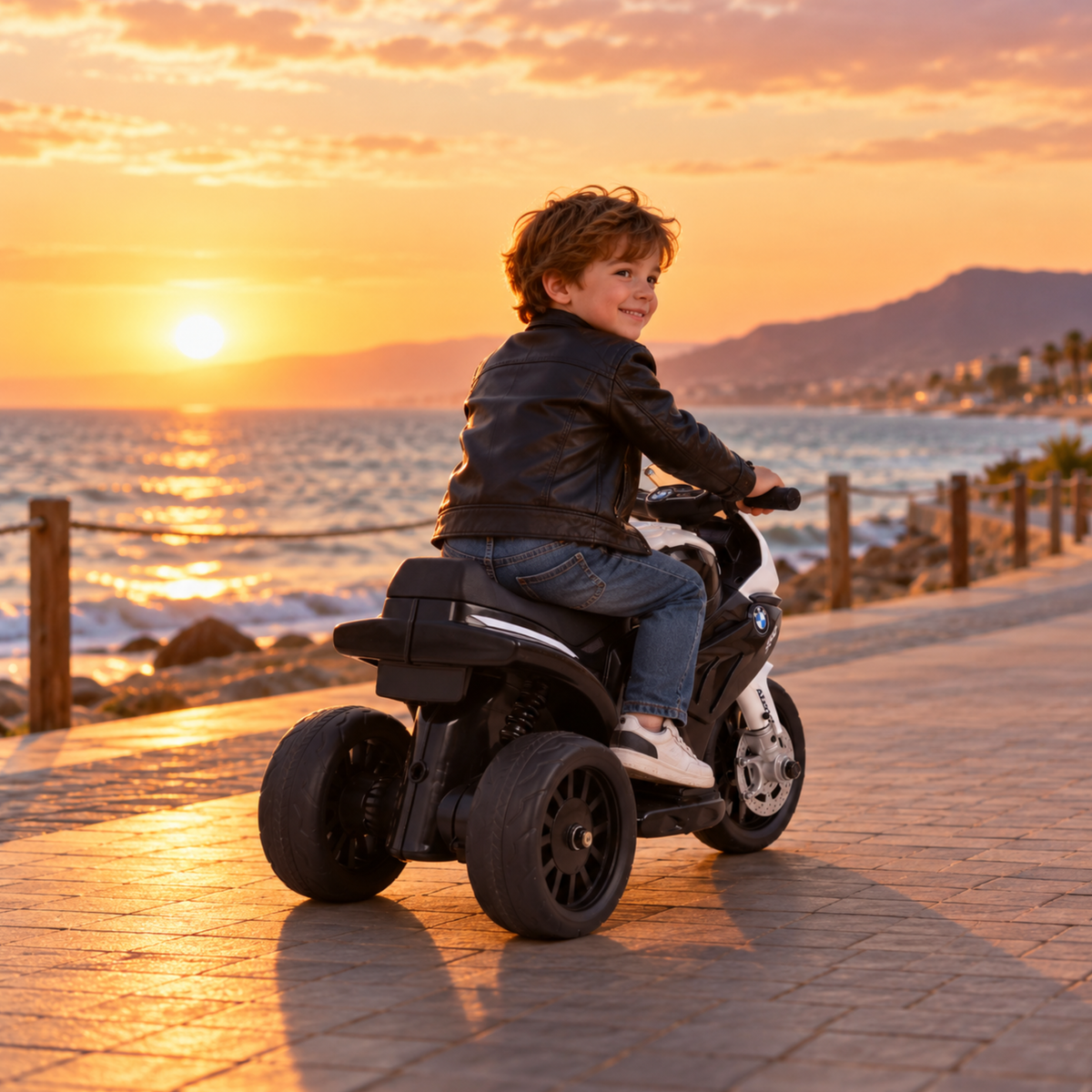 BMW S1000 RR - Kids' electric motorbike - Wheelyshop