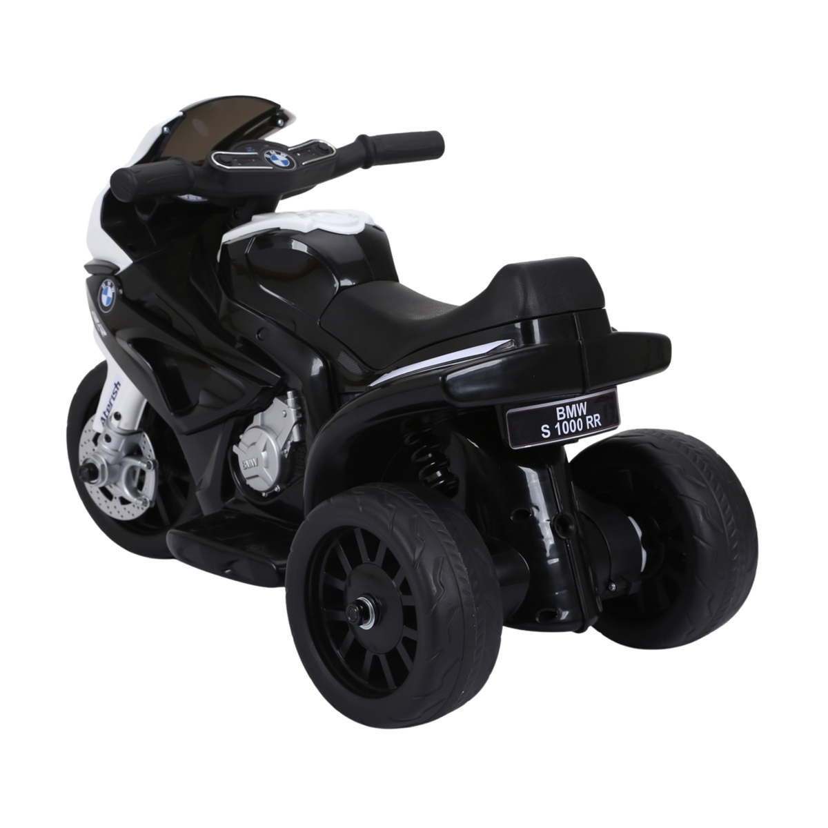 Kids' electric motorbike BMW S1000 RR with solid tyres – Wheelyshop
