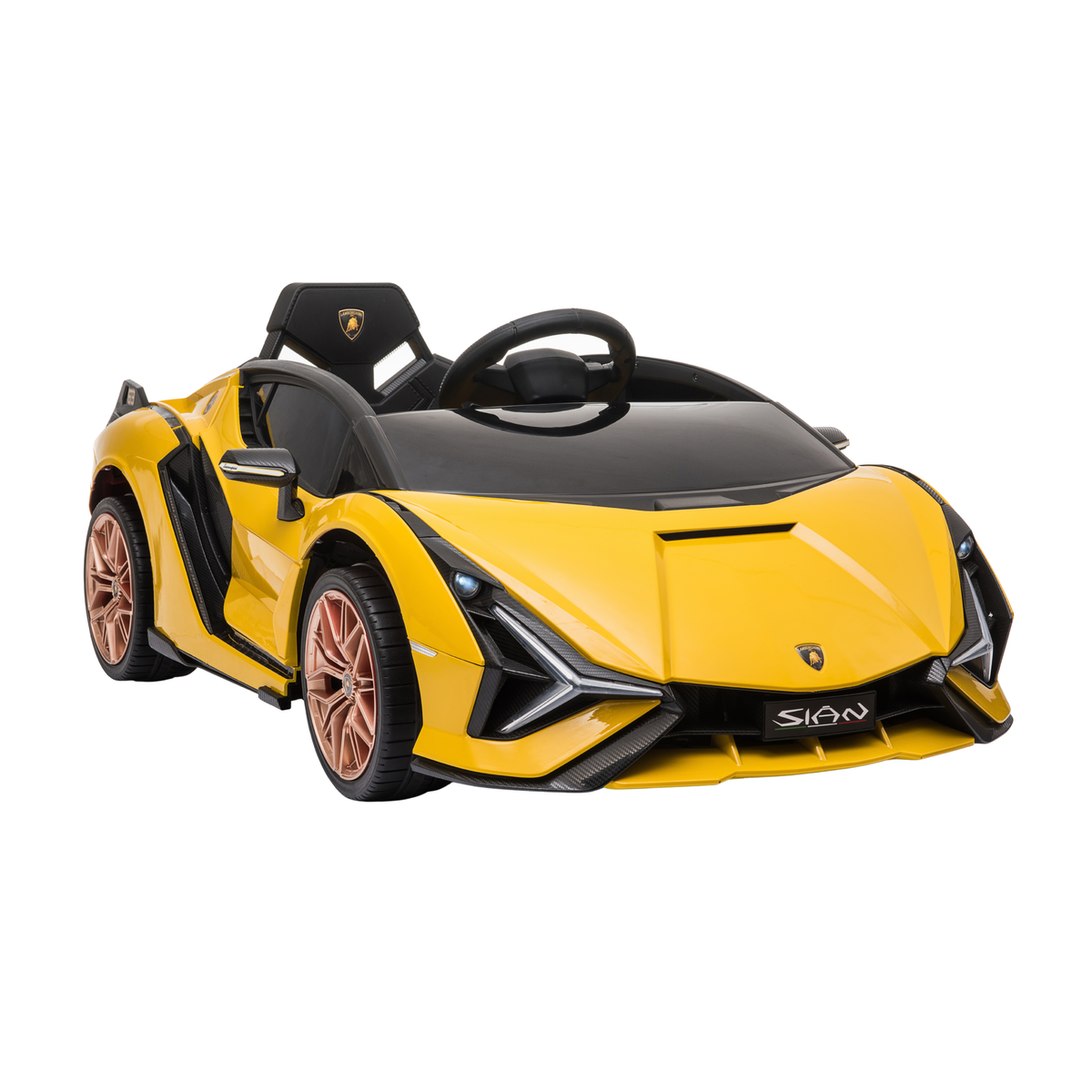 Kids' Electric Ride-On Car Lamborghini Sian - Wheelyshop