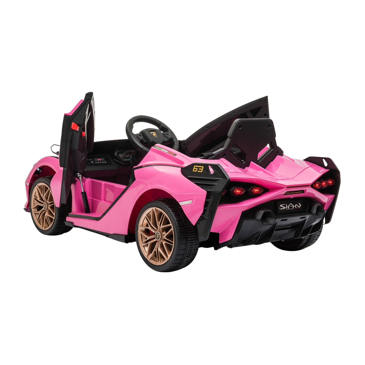 Kids' Electric Ride-On Car Lamborghini Sian - Wheelyshop