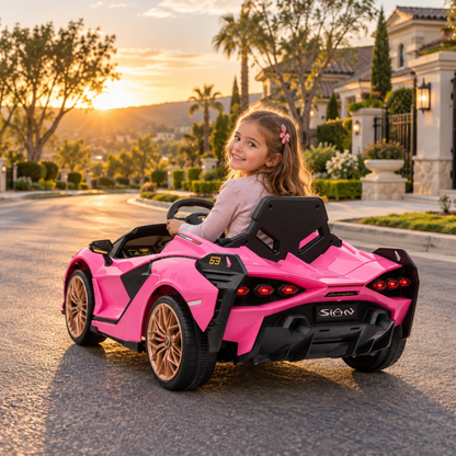 Kids' Electric Ride-On Car Lamborghini Sian - Wheelyshop