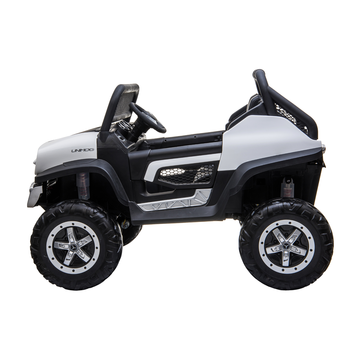 Kids' Electric Ride-On Car Mercedes Benz Unimog Truck with 12V 7Ah battery – Wheelyshop