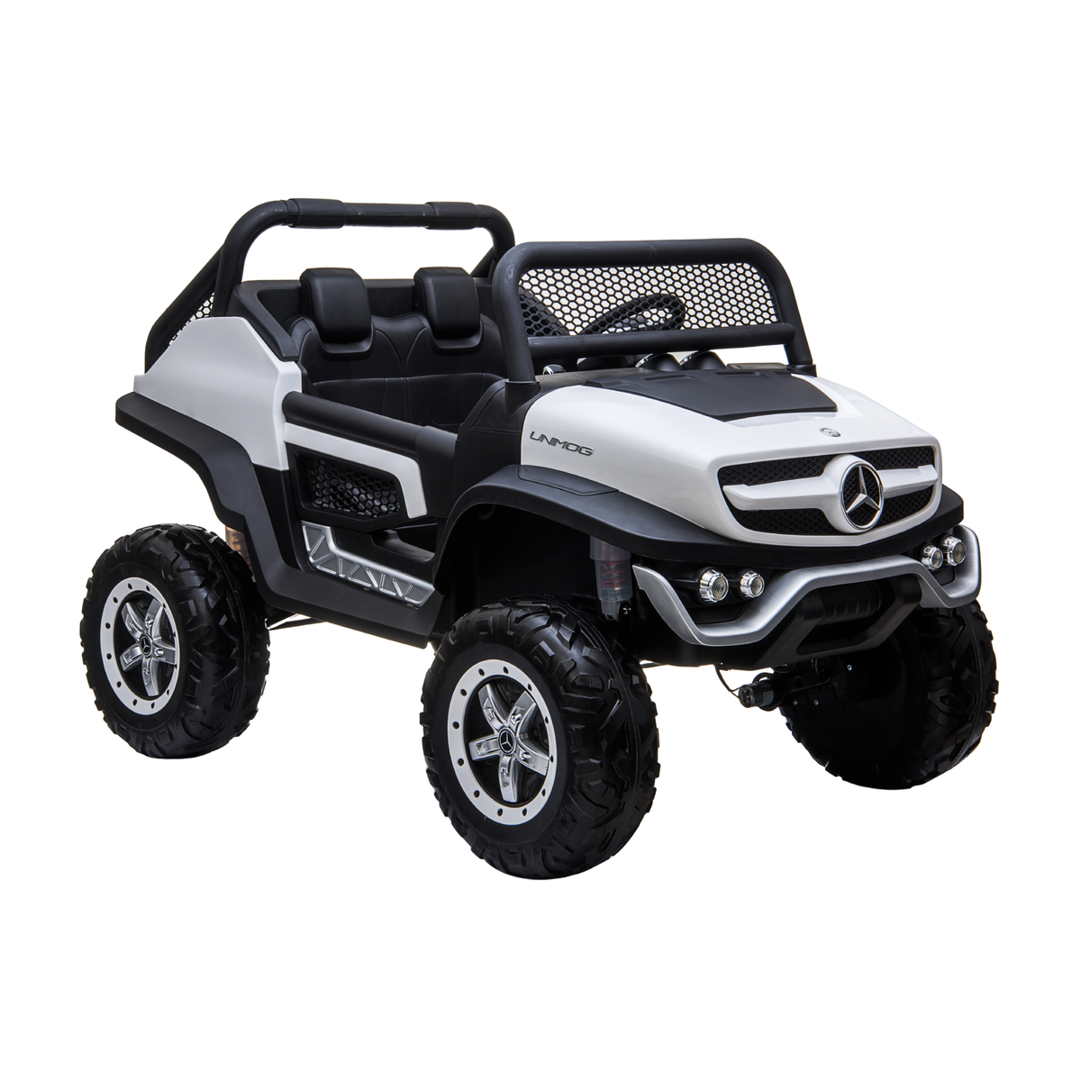 Kids' Electric Ride-On Car Mercedes Benz Unimog Truck weighing 23.3 kg – Wheelyshop